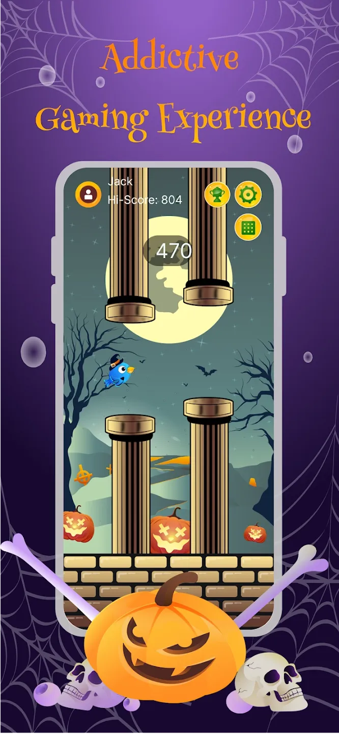 Screenshot 5: Bunte Hindernisse